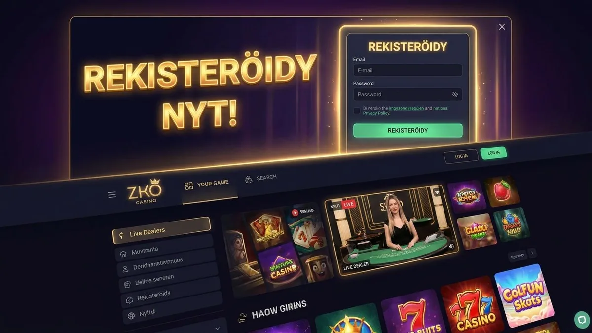 Rekisteröidy bonuksella